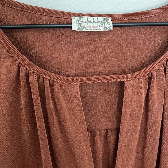 Free People Kaya Keyhole Bodysuit Size S - Picture 6 of 8